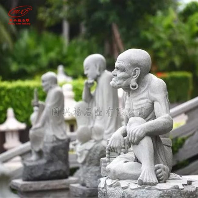 十八罗汉石雕