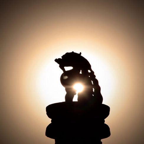 福建惠安石雕文化柱