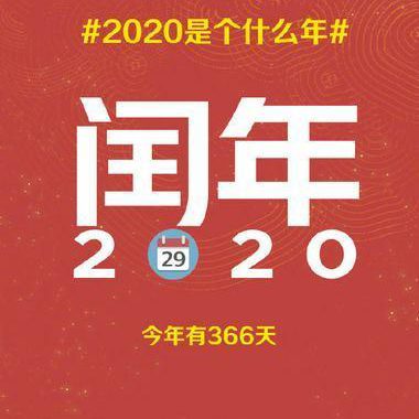 2020双闰年