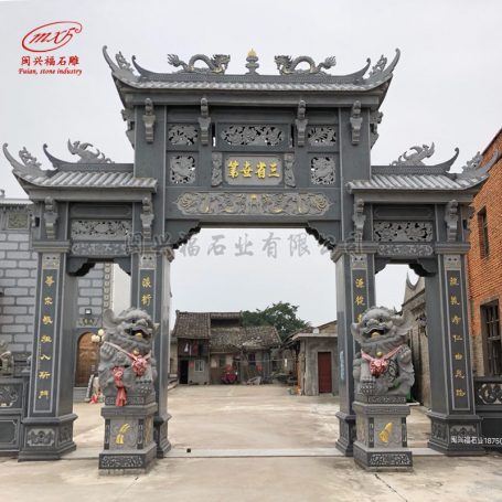 石雕牌楼