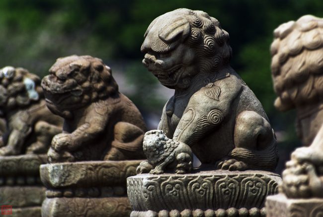 沧桑卢沟桥和那些石狮子