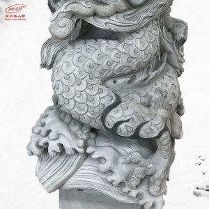 石雕立龙11