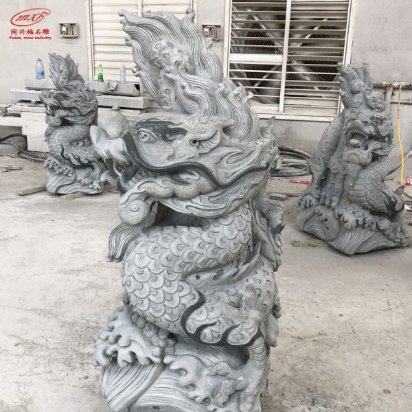 石雕立龙13