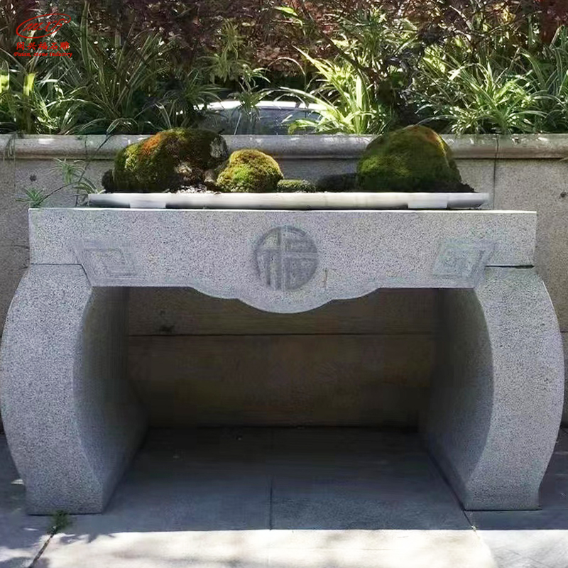 特価商品 飾り台(石)プレート 花台 石盤 花置き 盆栽台 石板 台座