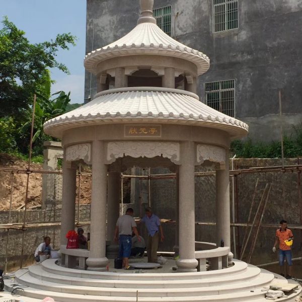 凉亭石雕 凉亭石雕