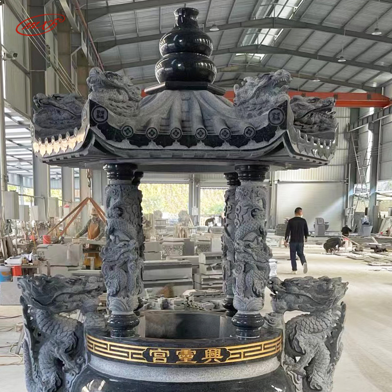 宗祠里的香炉圆形方形定制寺庙石雕带盖烧香炉青石石鼎供应MXFSD 宗祠里的香炉圆形方形定制寺庙石雕带盖烧香炉青石石鼎供应MXFSD