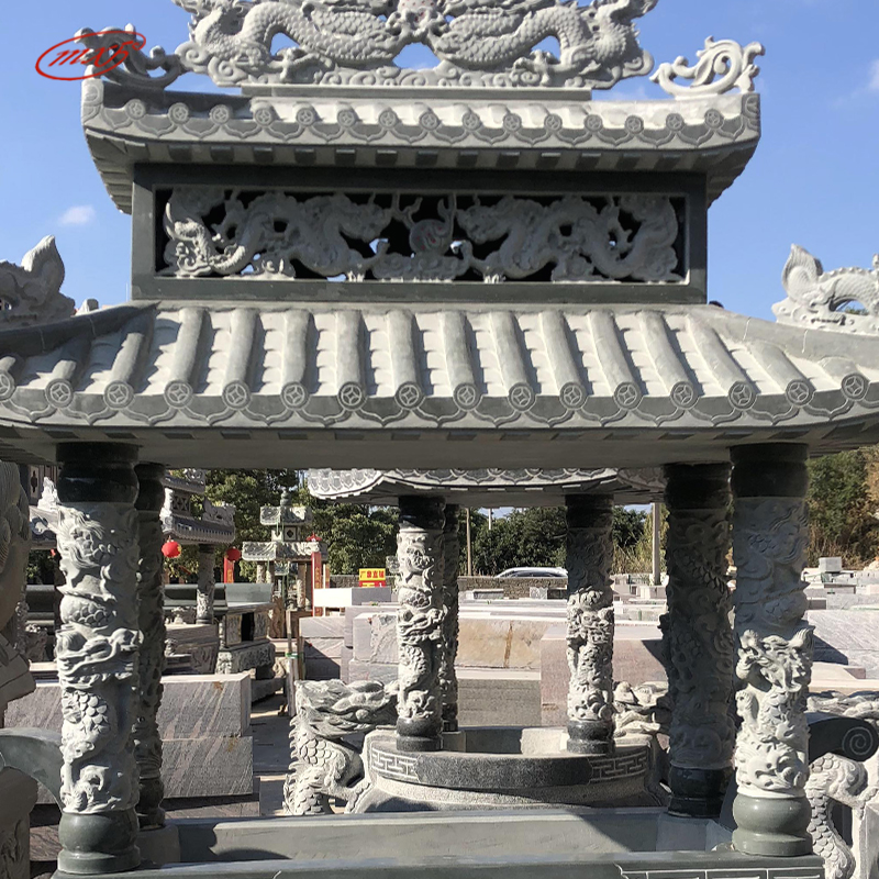 祠堂用品石头香炉寺庙大殿门前长方形双龙石雕香炉有盖定制MXFSD 祠堂用品石头香炉寺庙大殿门前长方形双龙石雕香炉有盖定制MXFSD